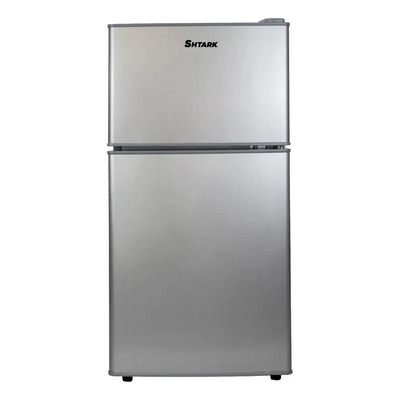 Refrigerador con freezer frigobar Cuory Blanca CUO-BCD color gris con capacidad de 86L | Meses sin interés