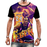 Camisa Camiseta Kobe Bryant Homenagem Basket Black Mamba 10