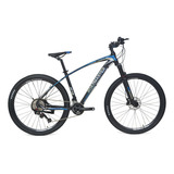 Bicicleta Roadmaster Runner F Hidráulico Suspe Aire 2x11 Vel Color Negro/azul Tamaño Del Marco L (20 )