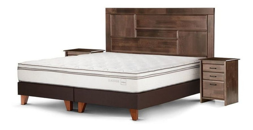 Cama Europea Classique+ 2 Plazas  Con Muebles Dolce