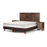 Cama Europea Classique+ 2 Plazas  Con Muebles Dolce