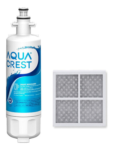 Aqua Crest Filtros Agua Y Aire Compatible Neveras LG Lt700p