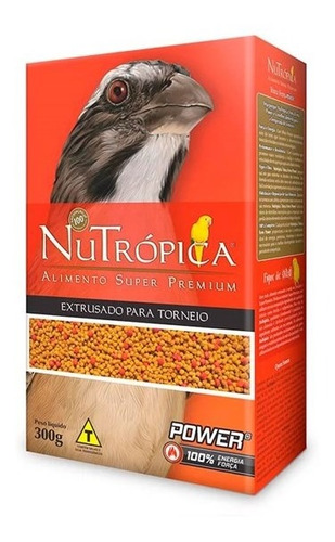 Kit 2 Ração Nutrópica Trinca-ferro Power - 300g