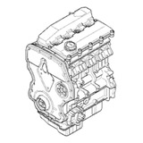 Motor 0km Compatible Ranger 2.5 16v Nafta En Kerze Repuestos