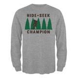 Hide And Seek Champion Camiseta De Manga Larga Para H