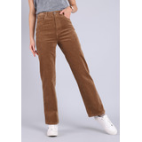 Pantalon Cotele Straight Mujer Soviet Aismb02ca