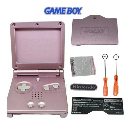 Carcasa Game Boy Advance Sp Gba Kit Completo + H 05