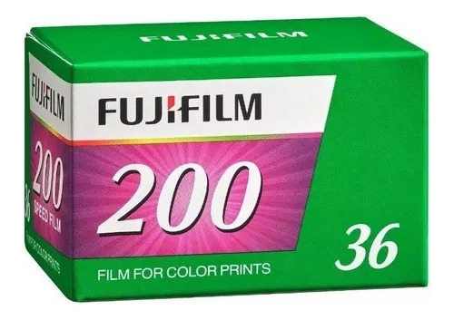 Rollo Fujifilm Fujicolor C200 Asas X36 Exposiciones