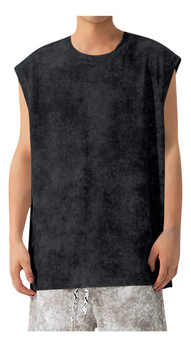 Camiseta Sin Mangas Con Cuello Redondo Para Hombre, Estilo V