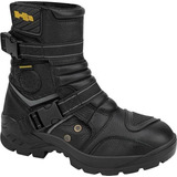 Botas Motociclista Hombre Total Piel Acojinada Transpirable 