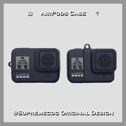 Funda Para AirPods Pro Estilo Go Pro Hero 