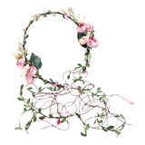 Diadema De Flores Bohemio Para Mujer Y Niña, Tocado De Novia