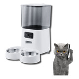 Alimentador Automático Vasilha Dupla Câmera Cães / Gatos Pet