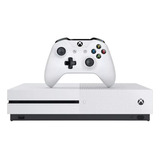 Consola Microsft Xbox One S 1 Tb  Color Blanco 2 Controles