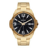 Relógio Orient Masculino Dourado Mgss1211 P2kx