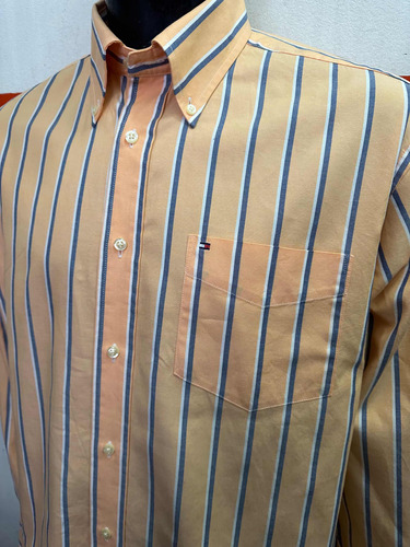 Camisa Tommy Hilfiger Talle Large Made In Mauritius