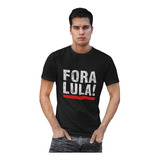 Camiseta Fora Lula Brasil Camisa Unissex Feminina Masculina