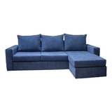 Sillon Esquinero 225 X 155 Sofa Bonn Lino Antidesgarro