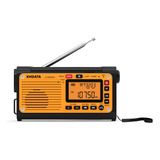 Radio Portátil De Emergencia Xhdata D-608 Fm/sw/mw/noaa .