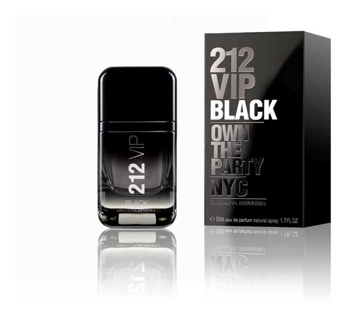 Carolina Herrera Eau De Parfum X 50ml 212 Vip Black
