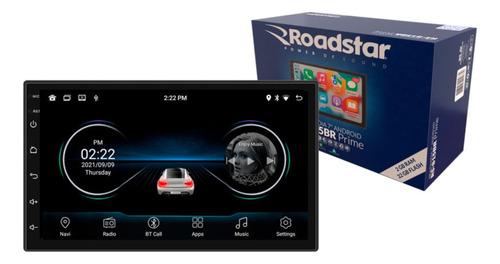 Central Multimídia Roadstar Rs-815br Android 12 Tela 7'' Bt