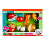 Creative Fun Mini Feirinha Divertida Legumes Com Velcro