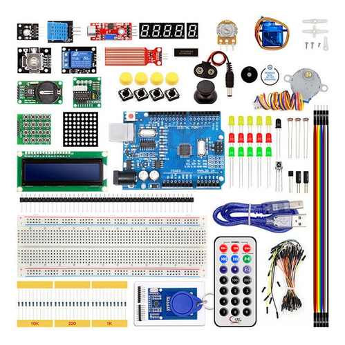 Super Starter Kit Compatible Con Arduino Uno Electronicos