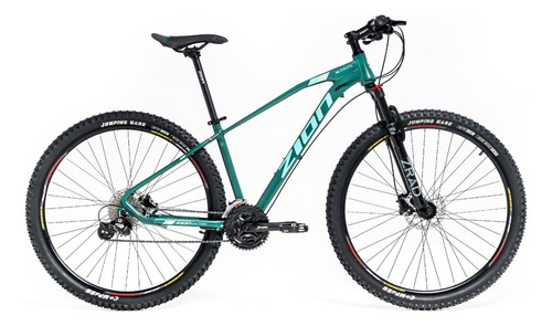 Mountain Bike Zion Ovanta R29 M 24v Frenos De Disco Hidráulico Cambios Shimano Altus Color Verde  