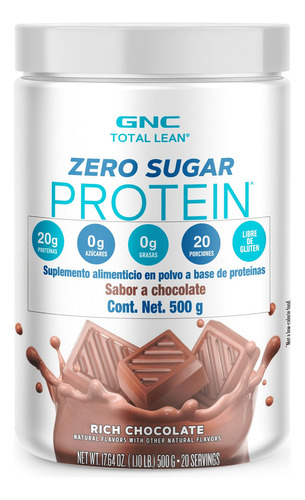 Lean Shake Suplemento Alimenticio Total Lean Chocolate 500 G