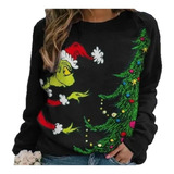 Grinch Árbol De Navidad Ropa Verde Sudaderas Sudaderas [u]