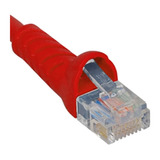 Cable De Conexión, Cat 5e, Bota Moldeada, Rojo De 25 Pies
