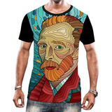 Camisa Camiseta Artista Van Gogh Impressionista Pintor Hd 14