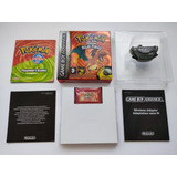 Juego Fisico Nintendo Gameboy Advance Gba Pokemon Rojo Fuego