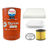 Cambio Aceite 10w40 4l + Kit Filtros Toyota Corolla 1.8 16v