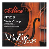 Encordado De Violin 4/4 Alice Violin Strings