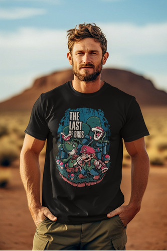 Camiseta Parodia Humor Super Mario The Last Of Us