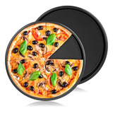 Molde Pizzero N° 26 Cm Chapa Prepizza Antiadherente Pizza
