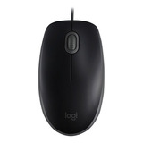 Mouse Alambrico Logitech Silent M110 3 Botones Negro