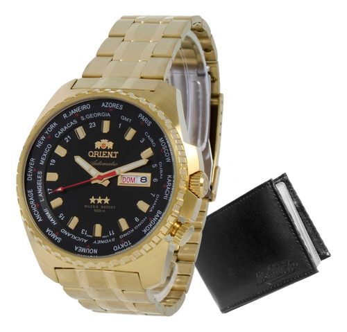 Relógio Orient Masculino Automatico 469gp057 P1kx Dourado