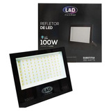 Refletor Led Ld Ip66 100w 6500k Bivolt