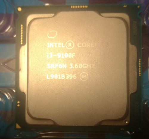 Intel Core I3-9100f De 4 Núcleos Y  4.2ghz Sin Ventilador