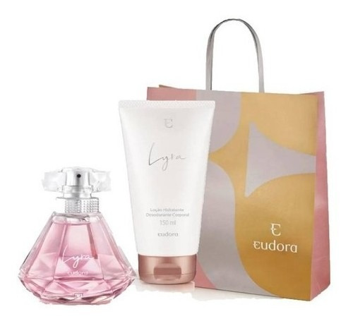 Kit Presente Feminino Perfume Lyra + Creme Hidratante Eudora