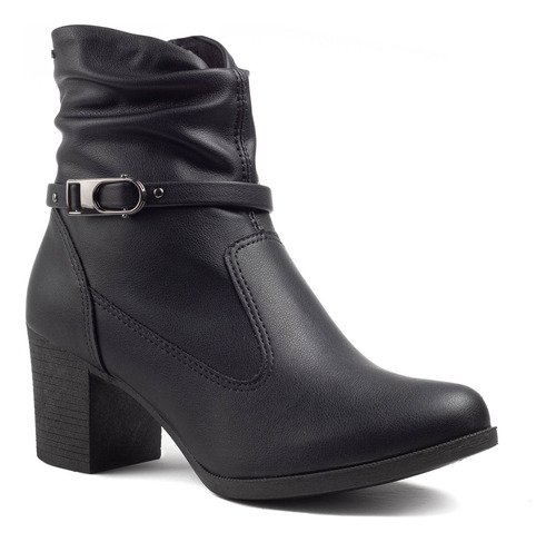 Bota Feminina Montaria Dakota Salto Bloco