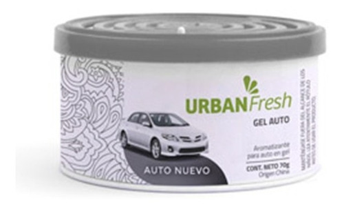 Gel Aromatizante Para Auto En Lata X 70grs Auto