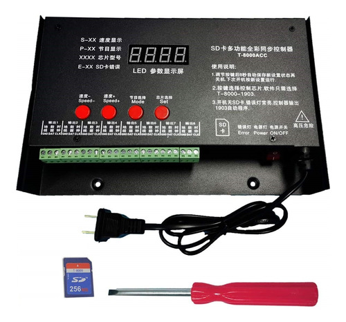 Controladora T8000ac Digital Off-line 8192 Pixels T-8000ac