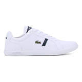 Tenis Lacoste Europa Lcr3 Branco Novo Masculino