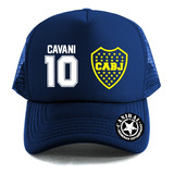 Gorras Trucker Boca Cavani 10 Remeras Estampadas Canibal