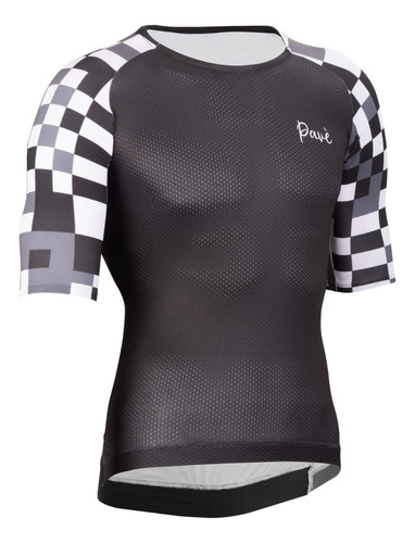 Jersey  Remera Ciclismo Pave Zipperless Con Bolsillos Hombre