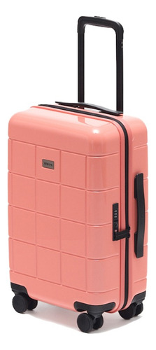 Maleta De Viaje Rígida Chica Mappa Lite 4 Ruedas Carry On Color Peach Lisa