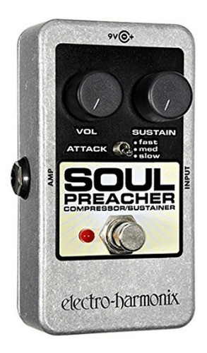 Pedal Electro Harmonix Nano Soul Preacher Compresor Guitarra